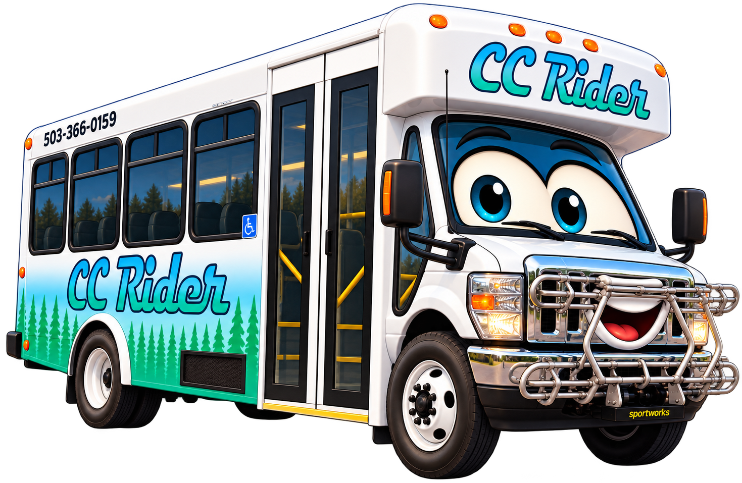 CC Rider Bus CC Rider Shuttle Bus